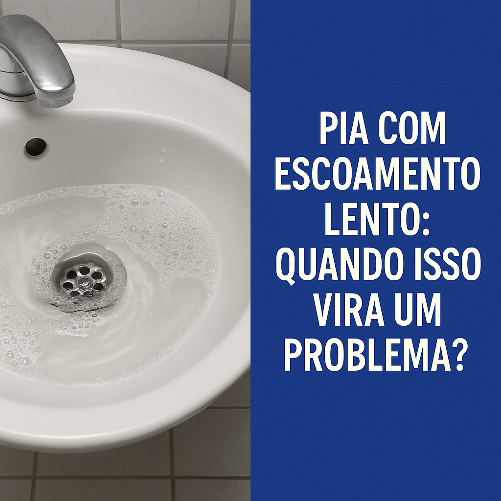 PIA COM ESCOAMENTO LENTO: QUANDO ISSO VIRA UM PROBLEMA?
