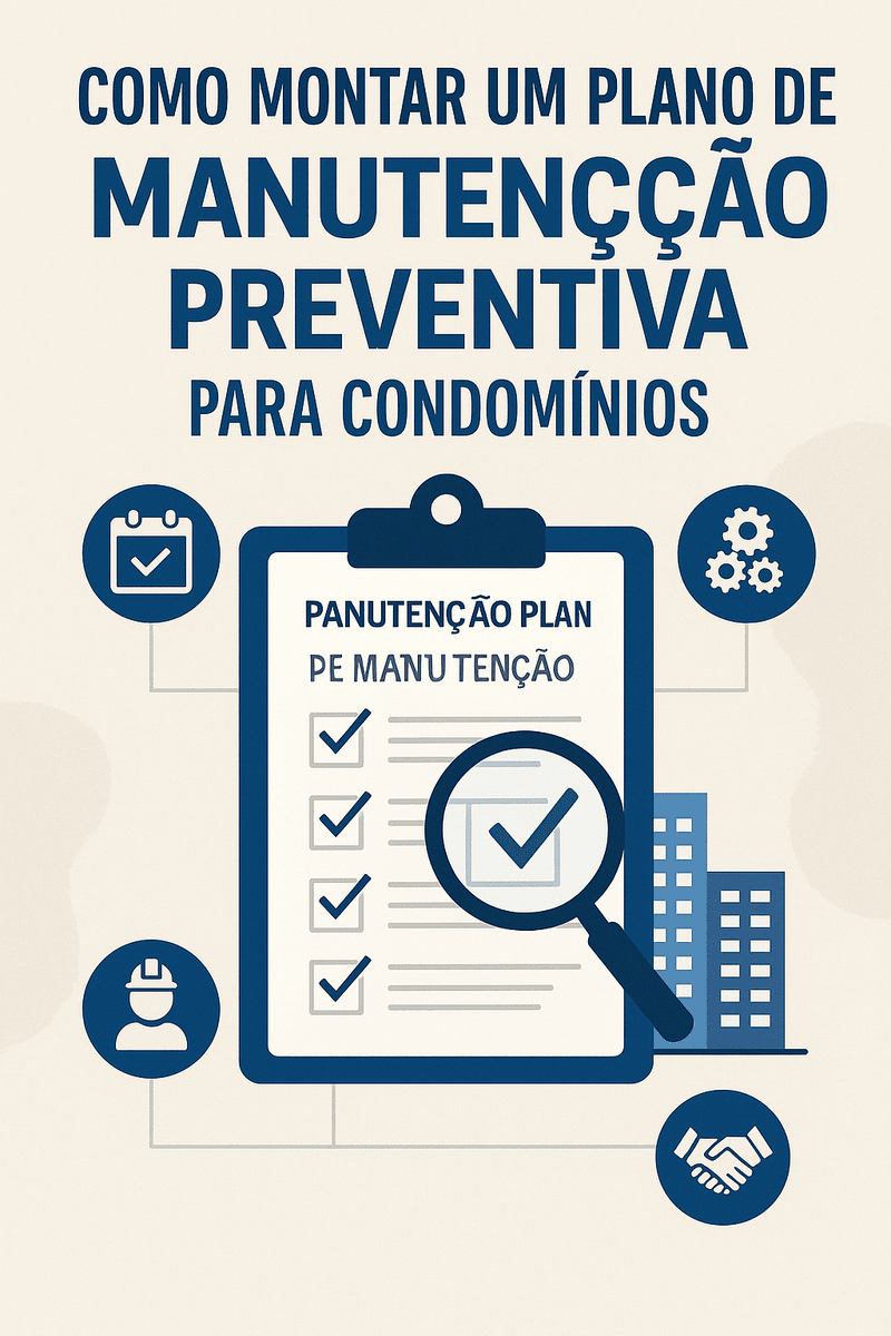 COMO MONTAR UM PLANO DE MANUTENÇÃO PREVENTIVA PARA CONDOMÍNIOS