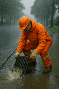 ENTUPIMENTO DE RALOS PLUVIAIS: O QUE FAZER EM DIAS DE CHUVA FORTE