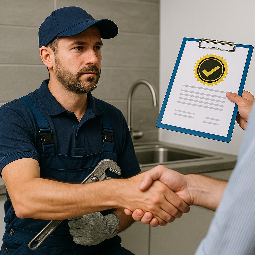 Garantia nos serviços de desentupimento: o que o cliente deve exigir