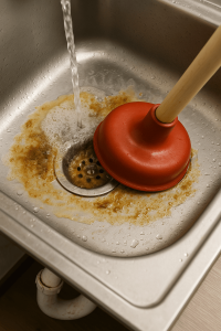 Como desentupir pia de cozinha engordurada sem estragar os canos